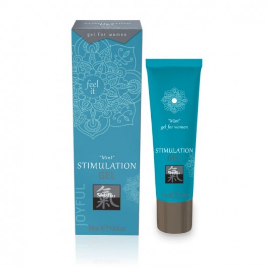 Возбуждающий интимный гель STIMULATION GEL Mint - 30 мл. - Shiatsu - купить с доставкой в Таганроге