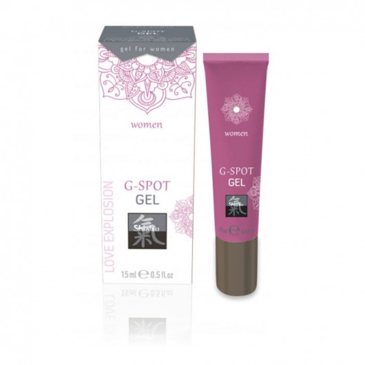 Возбуждающий интимный гель G-SPOT GEL - 15 мл. - Shiatsu - купить с доставкой в Таганроге