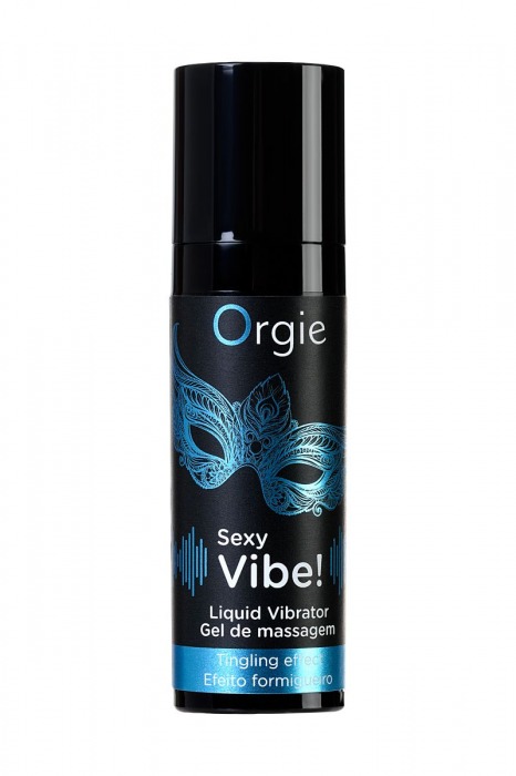 Гель для массажа ORGIE Sexy Vibe Liquid Vibrator с эффектом вибрации - 15 мл. - ORGIE - купить с доставкой в Таганроге