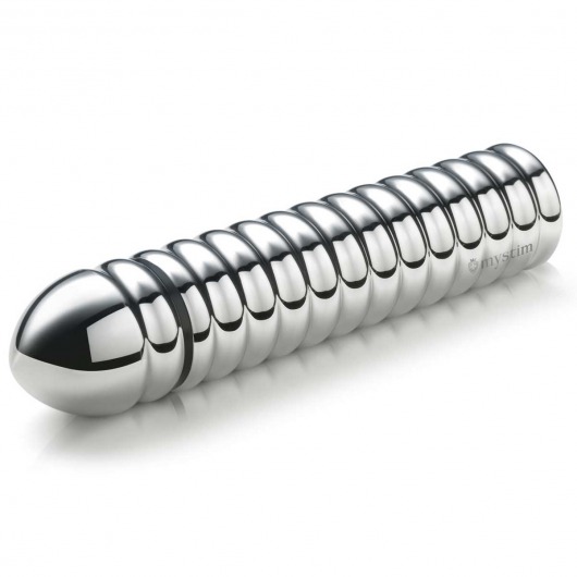 Рельефный фаллос для интенсивного электросекса Groovey George - 20 см. - MyStim - купить с доставкой в Таганроге