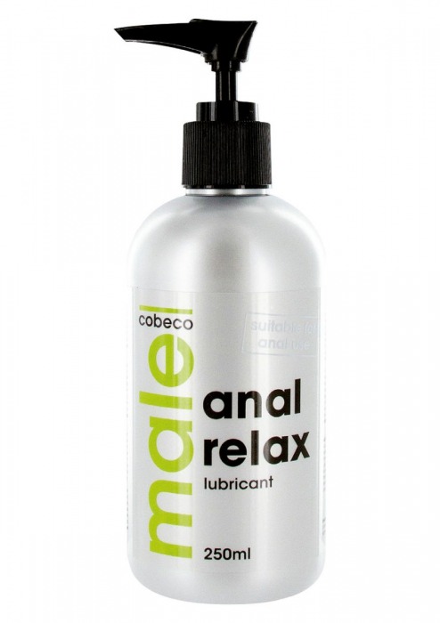 Анальный лубрикант MALE Cobeco Anal Relax Lubricant - 250 мл. - Cobeco - купить с доставкой в Таганроге