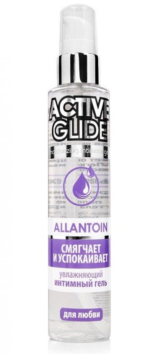 Увлажняющий интимный гель Active Glide Allantoin - 100 гр. - Биоритм - купить с доставкой в Таганроге