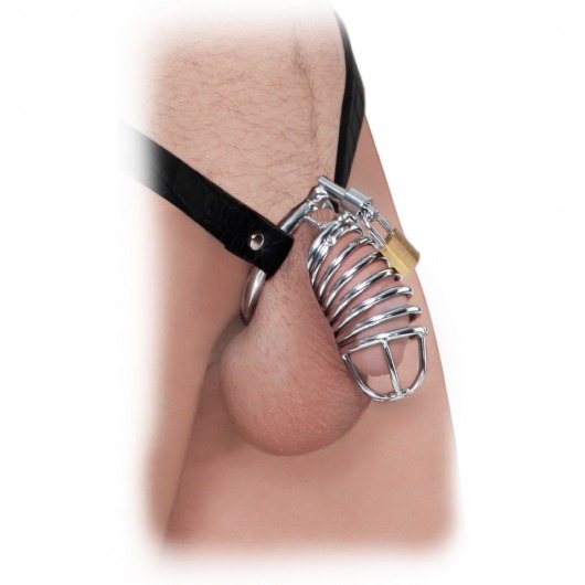 Кольцо верности Extreme Chastity Belt с фиксацией головки - Pipedream - купить с доставкой в Таганроге