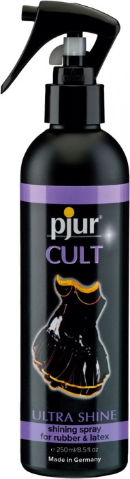 Спрей для ухода за одеждой из латекса pjur CULT Ultra Shine - 250 мл. - Pjur - купить с доставкой в Таганроге