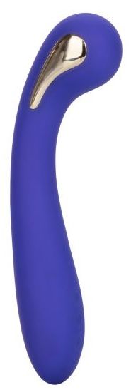 Фиолетовый вибромассажер с электростимуляцией Intimate Estim Petite G Wand - 19 см. - California Exotic Novelties - купить с доставкой в Таганроге