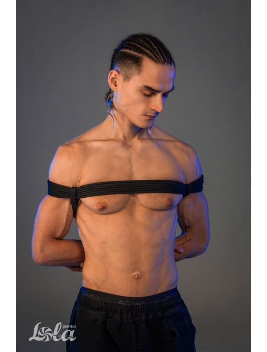 Черная веревка Do Not Disturb - 5 м. - Lola Games - купить с доставкой в Таганроге