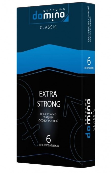 Суперпрочные презервативы DOMINO Extra Strong - 6 шт. - Domino - купить с доставкой в Таганроге