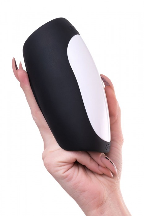 Черно-белый перезаряжаемый мастурбатор Erotist Hailstorm - Erotist Adult Toys - в Таганроге купить с доставкой