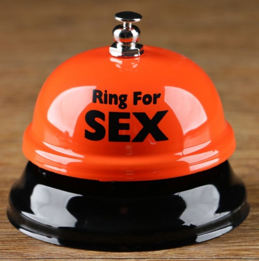 Настольный звонок RING FOR SEX - Сима-Ленд - купить с доставкой в Таганроге