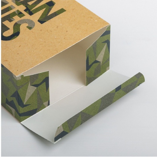 Складная коробка Man rules - 16 х 23 см. - Сима-Ленд - купить с доставкой в Таганроге