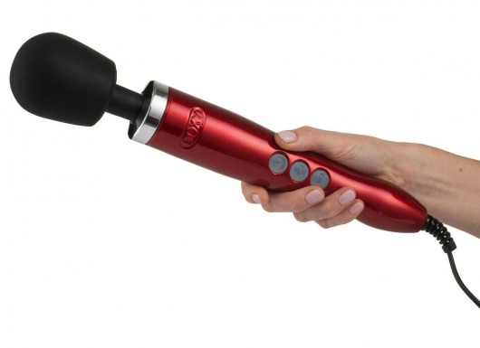 Красный вибратор Doxy Die Cast Wand Massager - 34 см. - Doxy