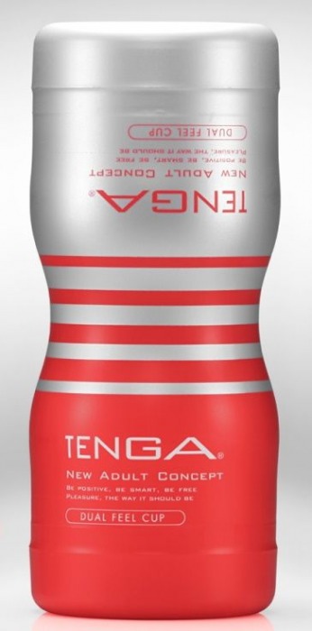 Мастурбатор TENGA Dual Sensation Cup - Tenga - в Таганроге купить с доставкой