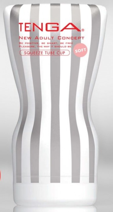 Мастурбатор TENGA Squeeze Tube Cup Soft - Tenga - в Таганроге купить с доставкой