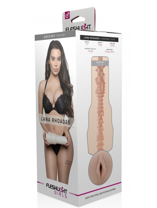 Мастурбатор-вагина Fleshlight Girls - Lana Rhoades Destiny - Fleshlight - в Таганроге купить с доставкой