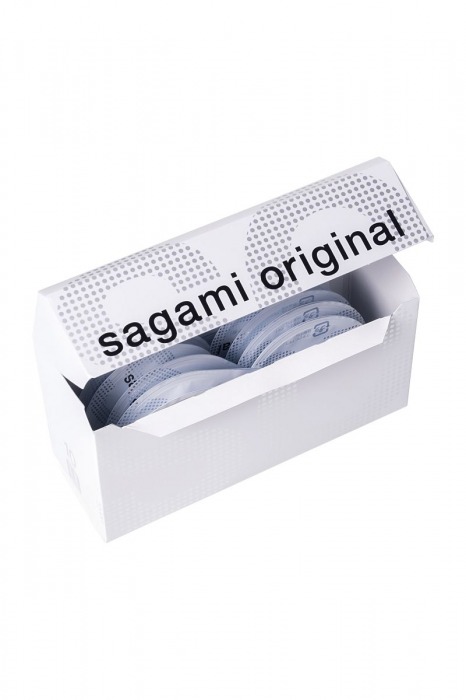 Презервативы Sagami Original 0.02 L-size увеличенного размера - 10 шт. - Sagami - купить с доставкой в Таганроге