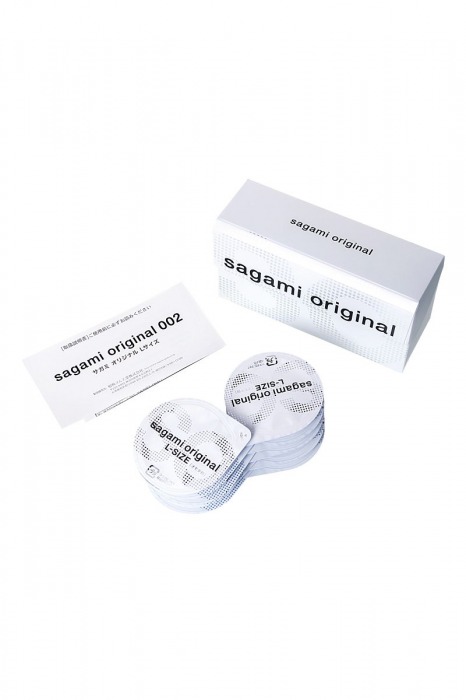 Презервативы Sagami Original 0.02 L-size увеличенного размера - 10 шт. - Sagami - купить с доставкой в Таганроге