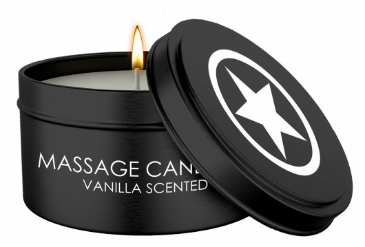 Массажная свеча с ароматом ванили Massage Candle - Shots Media BV - купить с доставкой в Таганроге