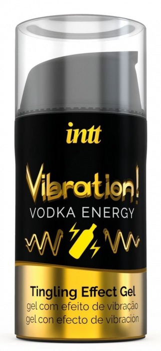 Жидкий интимный гель с эффектом вибрации Vibration! Vodka Energy - 15 мл. - INTT - купить с доставкой в Таганроге