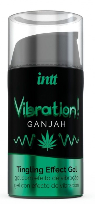 Жидкий интимный гель с эффектом вибрации Vibration! Ganjah - 15 мл. - INTT - купить с доставкой в Таганроге