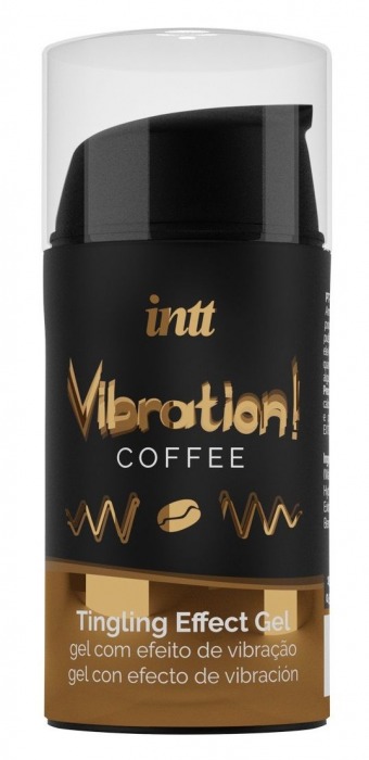 Жидкий интимный гель с эффектом вибрации Vibration! Coffee - 15 мл. - INTT - купить с доставкой в Таганроге