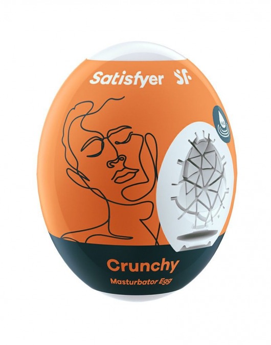 Мастурбатор-яйцо Satisfyer Crunchy Mini Masturbator - Satisfyer - в Таганроге купить с доставкой