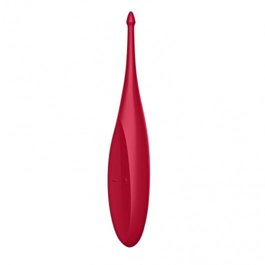 Красный вибромассажёр для точечной стимуляции Twirling Fun - Satisfyer