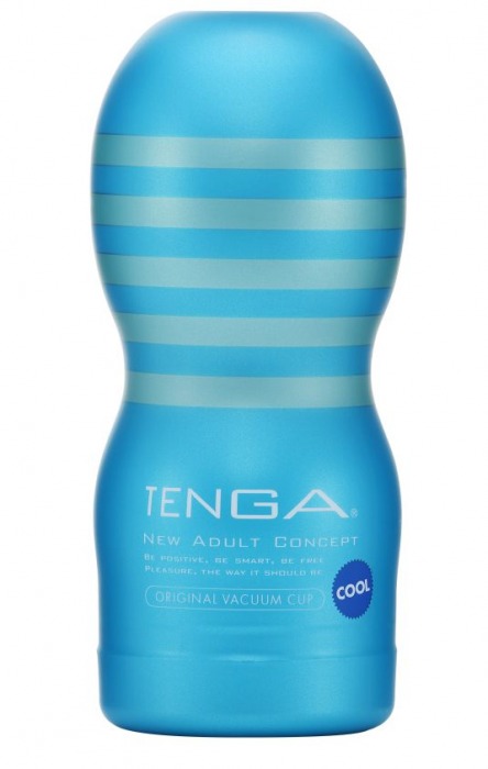 Мастурбатор с охлаждающей смазкой TENGA Original Vacuum Cup Cool - Tenga - в Таганроге купить с доставкой