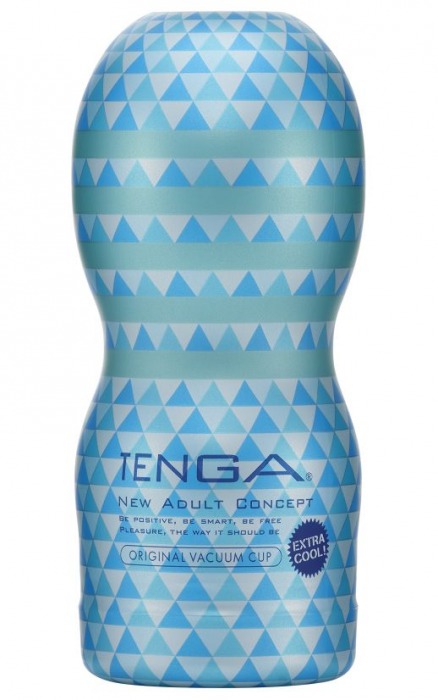 Мастурбатор с охлаждающей смазкой TENGA Original Vacuum Cup Extra Cool - Tenga - в Таганроге купить с доставкой