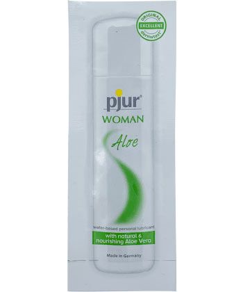 Лубрикант на водной основе pjur WOMAN Aloe - 2 мл. - Pjur - купить с доставкой в Таганроге