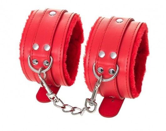 Красные оковы Anonymo из искусственной кожи - ToyFa - купить с доставкой в Таганроге