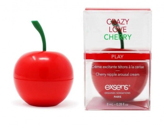 Крем для стимуляции сосков Crazy Love Cherry - 8 мл. - Exsens - купить с доставкой в Таганроге