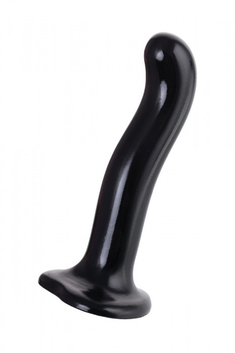 Черный стимулятор для пар P G-Spot Dildo Size L - 19 см. - Strap-on-me - в Таганроге купить с доставкой
