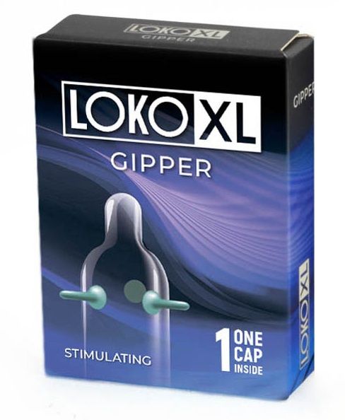 Стимулирующая насадка на пенис LOKO XL GIPPER - Sitabella - в Таганроге купить с доставкой