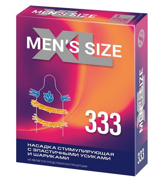 Стимулирующая насадка на пенис MEN SIZE 333 - Sitabella - в Таганроге купить с доставкой