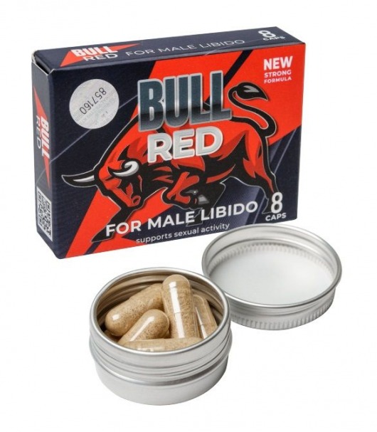 Пищевой концентрат для мужчин BULL RED - 8 капсул - Sitabella - купить с доставкой в Таганроге