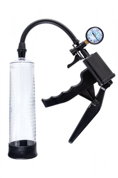 Прозрачная механическая помпа для пениса Viggo - Sexus - в Таганроге купить с доставкой