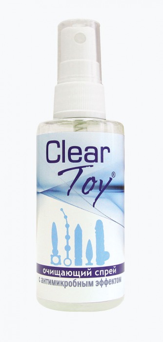 Очищающий спрей Clear Toy с антимикробным эффектом - 100 мл. - Биоритм - купить с доставкой в Таганроге