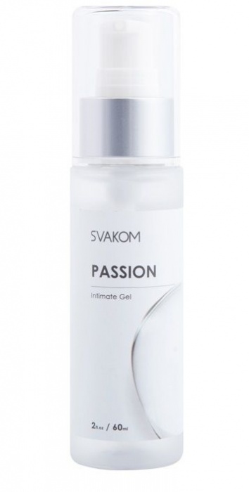 Смазка на водной основе Passion Intimate Gel - 60 мл. - Svakom - купить с доставкой в Таганроге