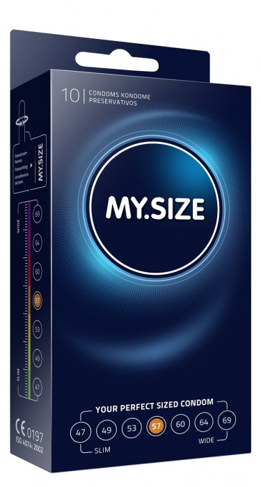 Презервативы MY.SIZE размер 57 - 10 шт. - My.Size - купить с доставкой в Таганроге