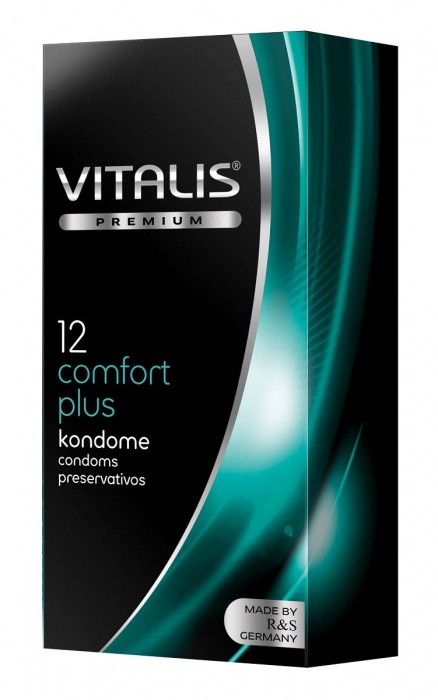 Контурные презервативы VITALIS PREMIUM comfort plus - 12 шт. - Vitalis - купить с доставкой в Таганроге