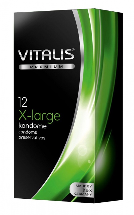 Презервативы увеличенного размера VITALIS PREMIUM x-large - 12 шт. - Vitalis - купить с доставкой в Таганроге