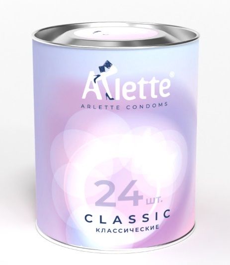 Классические презервативы Arlette Classic - 24 шт. - Arlette - купить с доставкой в Таганроге