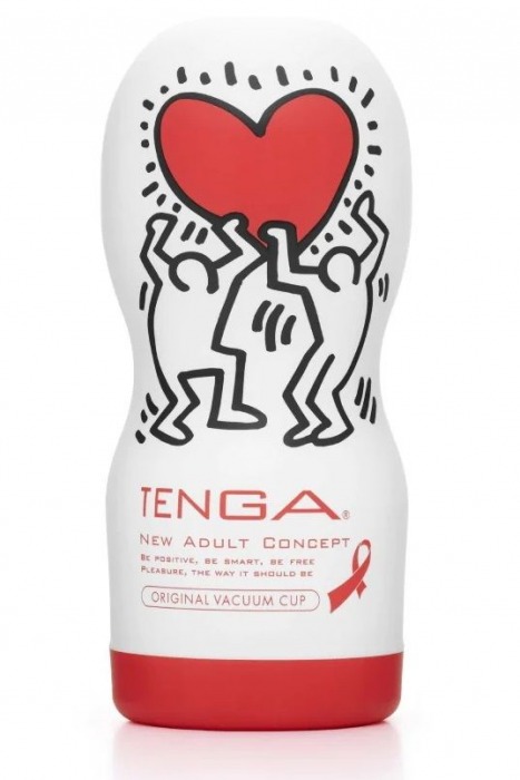 Мастурбатор Keith Haring Cup Deep Throat - Tenga - в Таганроге купить с доставкой