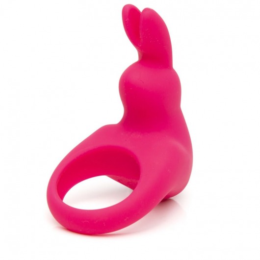 Розовое эрекционное виброкольцо Happy Rabbit Rechargeable Rabbit Cock Ring - Happy Rabbit - в Таганроге купить с доставкой