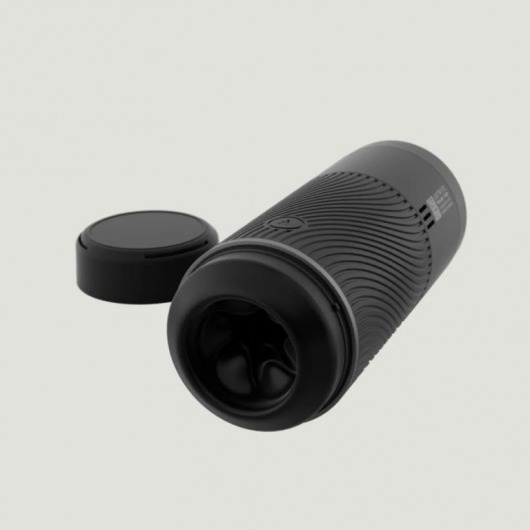 Черный мастурбатор с контролем всасывания Arcwave Pow Stroker - Arcwave - в Таганроге купить с доставкой