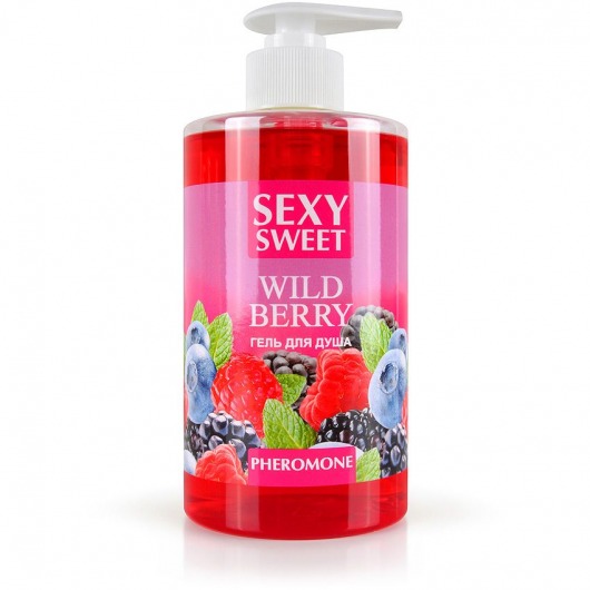 Гель для душа Sexy Sweet Wild Berry с ароматом лесных ягод и феромонами - 430 мл. -  - Магазин феромонов в Таганроге