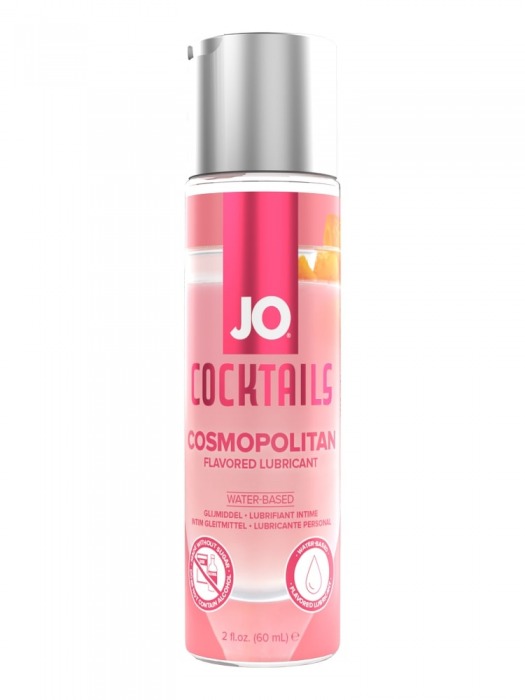 Вкусовой лубрикант на водной основе JO Cocktails Cosmopolitan - 60 мл. - System JO - купить с доставкой в Таганроге