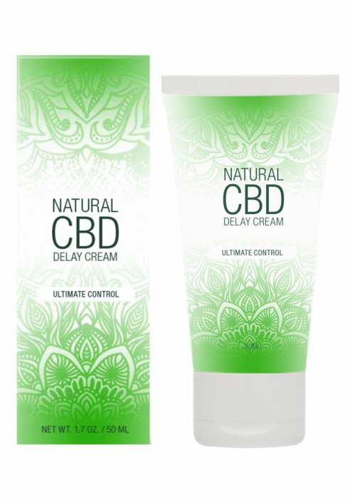 Крем-пролонгатор Natural CBD Delay Cream - 50 мл. - Shots Media BV - купить с доставкой в Таганроге