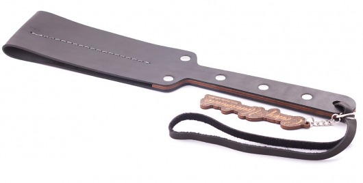 Гладкий мягкий удлиненный пэддл с заклепками - 32 см. - Crazy Handmade - купить с доставкой в Таганроге