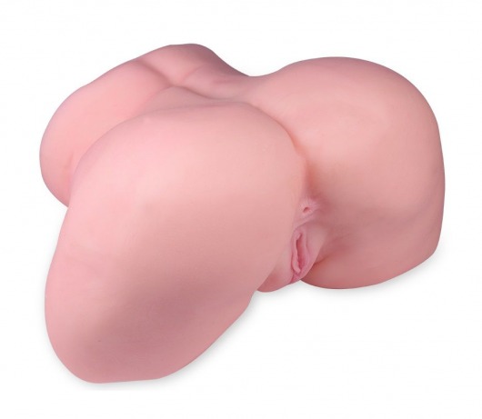 Реалистичный мастурбатор-полуторс с 2 рабочими отверстиями - S-HANDE - в Таганроге купить с доставкой